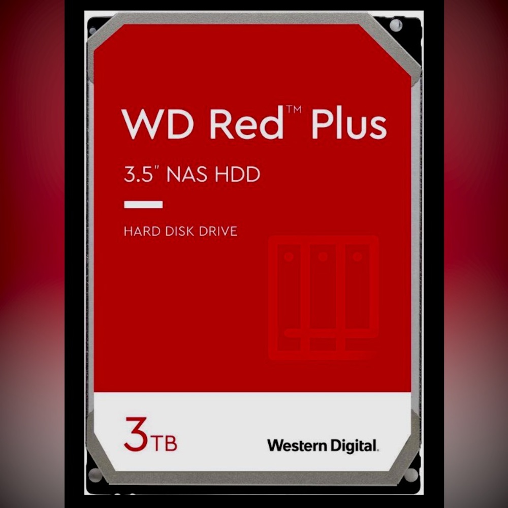 Two 3Tb hard drives (one used and one new).